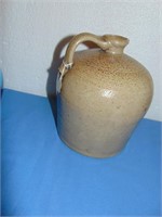 JUG, HAND WORKED, SMALL CHIP ON TOP