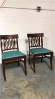 Pair of vintage chairs for project