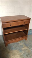 Small wooden one drawer cabinet