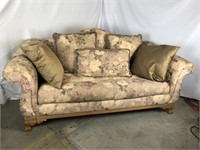 Floral Sofa with pillows