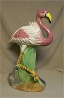 Large Ceramic Garden Flamingo.