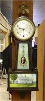 Seth Thomas George Washington Banjo Clock.