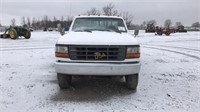 1994 Ford F450 Flatbed Truck,