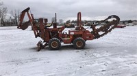 Ditch Witch 4010DD Trencher/Backhoe Combo,