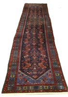 ANTIQUE HAND KNOTTED PERSIAN HAMADAN RUNNER