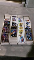 Large box of basketball collector cards