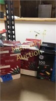 GROUPED LOT OF 6 BOXES OF MINIATURE LIGHTS.