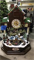HOLIDAY LIVING LIGHTED CUCKOO CLOCK... COSMETIC