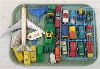 Lot of Lesney Metal Toy Cars