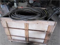 Wood Shipping Crate of Hoses