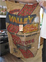 Vtg Star Red River Valley Burlap 100lb PotatoeSack