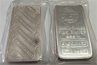 Engelhard .999 Pure Silver 10 Ounce Bar