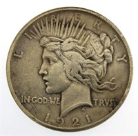 1921 Peace Silver Dollar *KEY Date