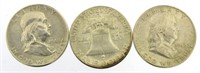 1948-D AU Franklin Silver Half Dollar