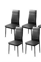 MERAX DINING CHAIR 4 IN TOTAL (NOT ASSEMBLED)