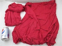 Lot de 2 robes rouges col haut Taille XL