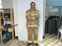 Authentique uniforme de pompier