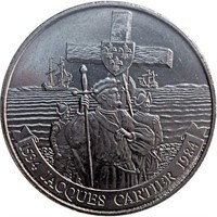 2 pièces de $1 Jacques Cartier 1984 non-circulées