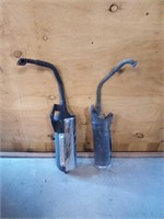 2 mufflers for a scooter