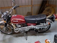 1972 Honda 175 Motorcycle