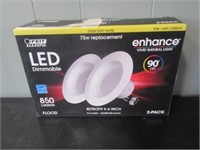 New Feit LED Retrofit Dimmable Lights 2 Pack