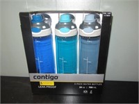 New Contigo 3 Pack Water Bottles