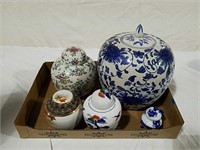 Oriental ginger jars