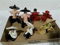 Oriental themed figurines