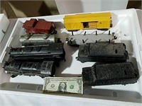 Vintage Lionel Train pieces-- includes two