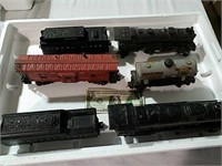 Vintage Lionel train pieces - includes two