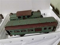 Lionel pre-WW II engine and car