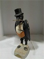 Vintage Old Crow back bar figure