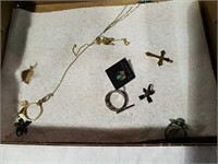 Miscellaneous jewelry marked 14k, Sterling or .925