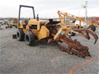 Case DH4 Trencher Backhoe