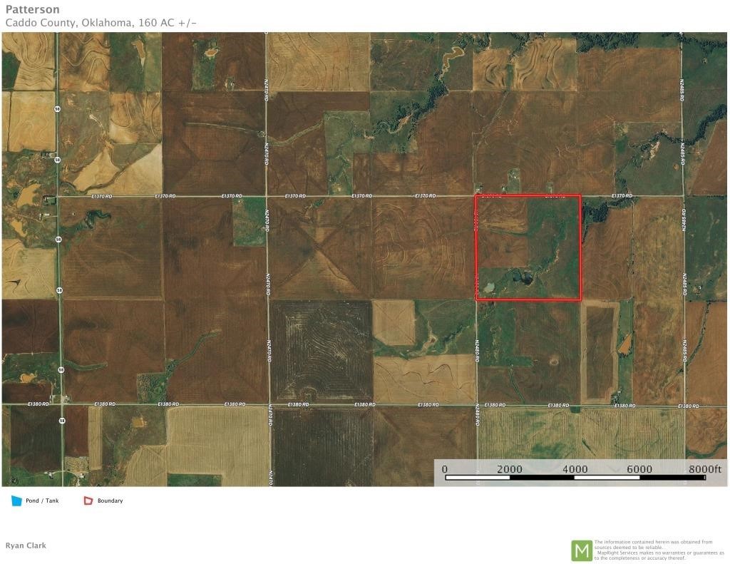 Oklahoma Farm/Ranch Land - Caddo County ±160 Acres