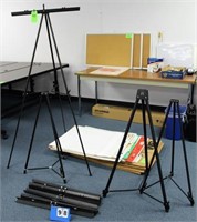 Boone Easels w/Easel Pads (Some Pads Used)