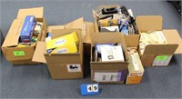 (7) Boxes of  Assort. Office Supplies