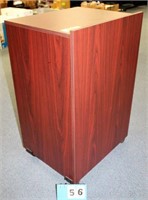 Lectern Base, On Casters