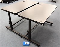 Workstations, On Casters, Approx. 4'L x 24"W