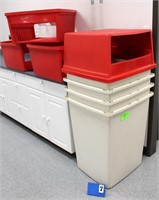 Rubbermaid Commercial Trash Cans