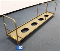 Cart for Folding Chairs, On Casters