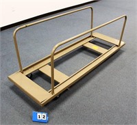 Cart for Folding Tables, On Casters
