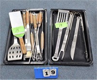 (2) Sets of Grilling Utensils