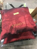 2 Red Throw Pillows