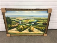 Framed Oil Painting - 27 x 40