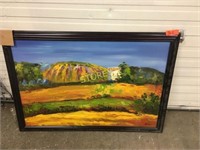 27 x 40 Framed Oil Painting
