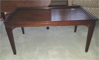 MAHOGANY COFFEE TABLE 24X20X16