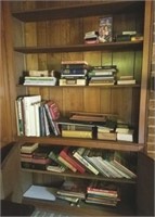 CONTENTS OF SHELF AND CABINET MISCELLANEOUS BOOKS