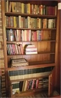 CONTENTS OF SHELF AND CABINET MISCELLANEOUS BOOKS
