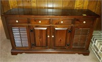 GE SOLID STATE RADIO CABINET 54X17X29